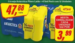 Rede Supermarket Cerveja Antarctica Pilsen Latão oferta