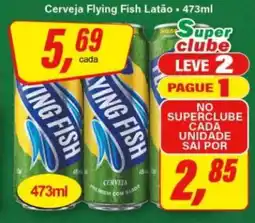 Rede Supermarket Cerveja Flying Fish Latão oferta