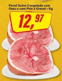 Rede Supermarket Pernil Suíno Congelado com Osso e com Pele a Granel oferta