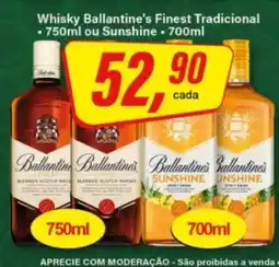 Rede Supermarket Whisky Ballantine's Finest Tradicional oferta