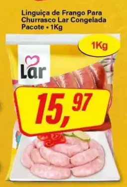 Rede Supermarket Linguiça de Frango Para Churrasco Lar Congelada Pacote oferta