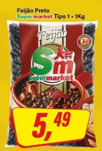 Rede Supermarket Feijão Preto oferta