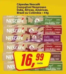 Rede Supermarket Cápsulas Nescafé oferta