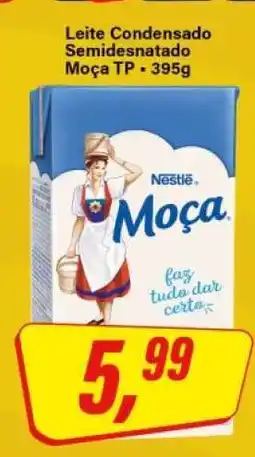 Rede Supermarket Leite Condensado Semidesnatado Moça TP oferta
