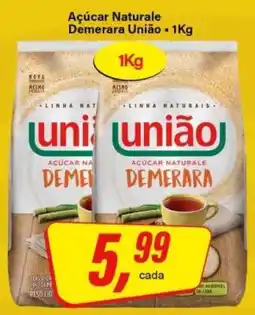 Rede Supermarket Açúcar Naturale Demerara União oferta