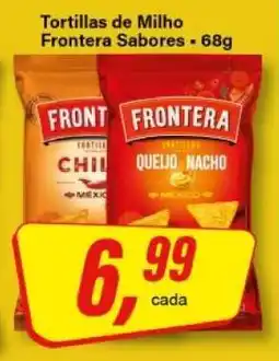 Rede Supermarket Tortillas de Milho Frontera Sabores oferta