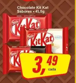 Rede Supermarket Chocolate Kit Kat Sabores oferta