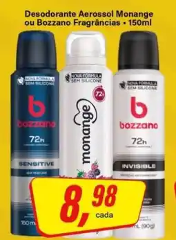 Rede Supermarket Desodorante Aerossol Monange ou Bozzano Fragrâncias oferta