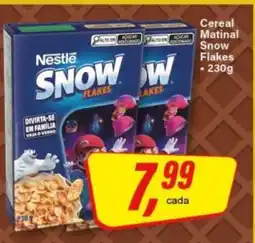 Rede Supermarket Cereal Matinal Snow Flakes oferta
