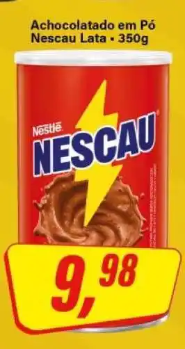 Rede Supermarket Nescau oferta