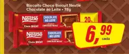 Rede Supermarket Biscoito Choco Biscuit Nestlé oferta