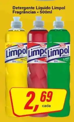 Rede Supermarket Detergente Líquido Limpol oferta