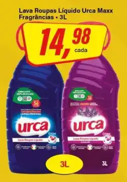 Rede Supermarket Lava Roupas Líquido Urca Maxx oferta
