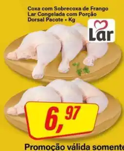 Rede Supermarket Coxa com Sobrecoxa de Frango Lar oferta
