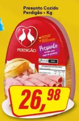 Rede Supermarket Presunto Cozido Perdigão oferta