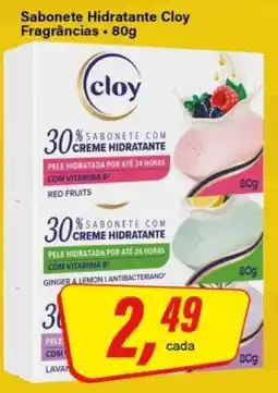 Rede Supermarket Sabonete Hidratante Cloy oferta