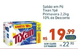 Extrabom Supermercados Sabão em Pó Tixan Ypê Primavera oferta