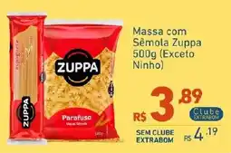 Extrabom Supermercados Massa com Sêmola Zuppa oferta