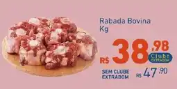 Extrabom Supermercados Rabada Bovina oferta