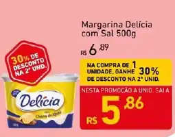 Extrabom Supermercados Margarina Delícia com Sal oferta