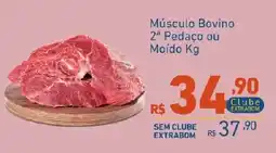 Extrabom Supermercados Músculo Bovino 2º Pedaço ou Moído oferta