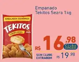 Extrabom Supermercados Empanado Tekitos Seara oferta