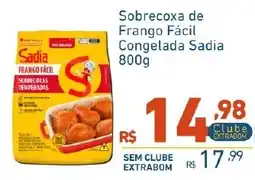 Extrabom Supermercados Sobrecoxa de Frango Fácil Congelada Sadia oferta