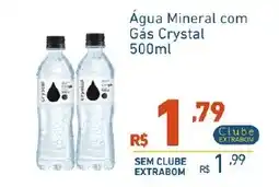 Extrabom Supermercados Água Mineral com Gás Crystal oferta