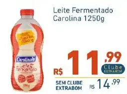 Extrabom Supermercados Leite Fermentado Carolina oferta