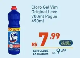 Extrabom Supermercados Cloro Gel Vim Original Leve oferta