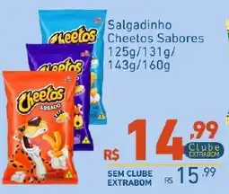 Extrabom Supermercados Salgadinho Cheetos Sabores oferta