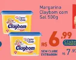 Extrabom Supermercados Margarina Claybom com Sal oferta