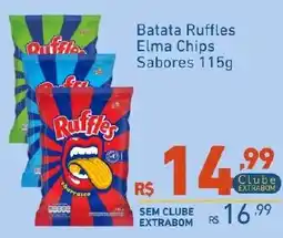 Extrabom Supermercados Batata Ruffles Elma Chips Sabores oferta
