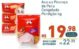 Extrabom Supermercados Asa ou Pescoço de Peru Congelado Perdigão oferta