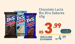 Extrabom Supermercados Chocolate Lacta Bis Xtra Sabores oferta