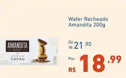 Extrabom Supermercados Wafer Recheado Amandita oferta