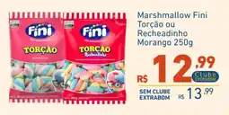 Extrabom Supermercados Marshmallow Fini Torcão ou Recheadinho Morango oferta