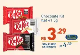 Extrabom Supermercados Chocolate Kit Kat oferta