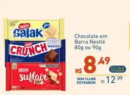 Extrabom Supermercados Chocolate em Barra Nestlé oferta
