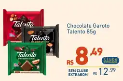 Extrabom Supermercados Chocolate Garoto Talento oferta