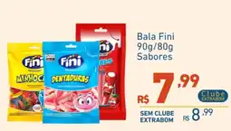 Extrabom Supermercados Bala Fini Sabores oferta