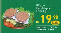 Extrabom Supermercados Bife de Hambúrguer Frisa oferta