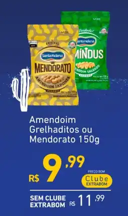 Extrabom Supermercados Amendoim Grelhaditos ou Mendorato oferta