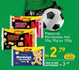 Extrabom Supermercados Pipoca de Microondas Yoki oferta