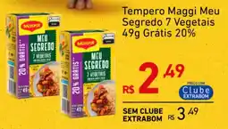 Extrabom Supermercados Tempero Maggi Meu Segredo 7 Vegetais oferta