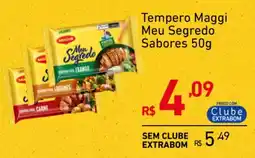 Extrabom Supermercados Tempero Maggi Meu Segredo Sabores oferta