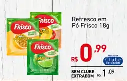 Extrabom Supermercados Refresco em Pó Frisco oferta
