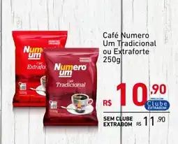 Extrabom Supermercados Café Numero Um Tradicional ou Extraforte oferta