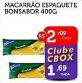 CenterBox MACARRÃO ESPAGUETE BONSABOR oferta