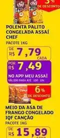 Assaí Atacadista Do chef - polenta palito congelada assaí oferta